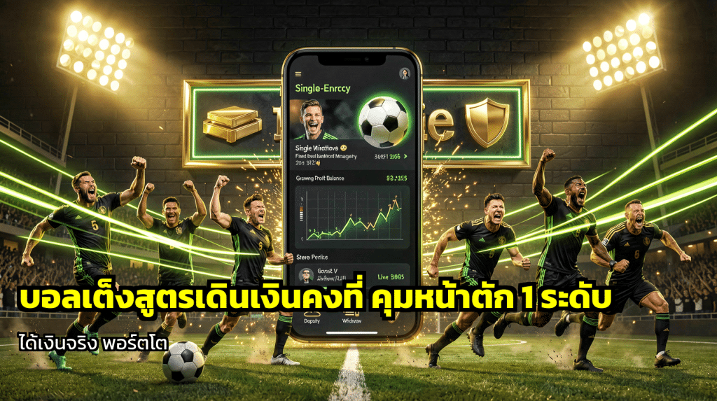 บอลเต็งสูตรเดินเงินคงที่
