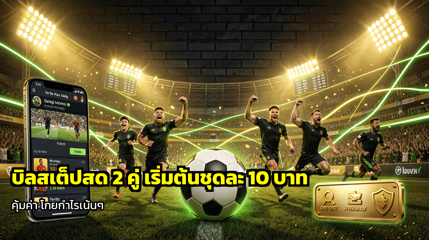 บิลสเต็ปสด 2 คู่