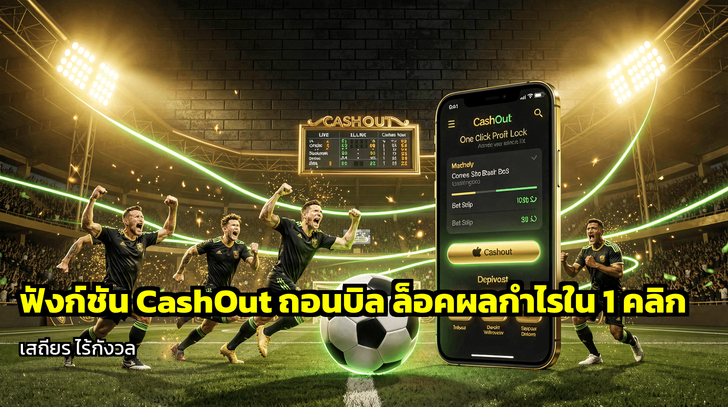 ฟังก์ชัน CashOut ถอนบิล